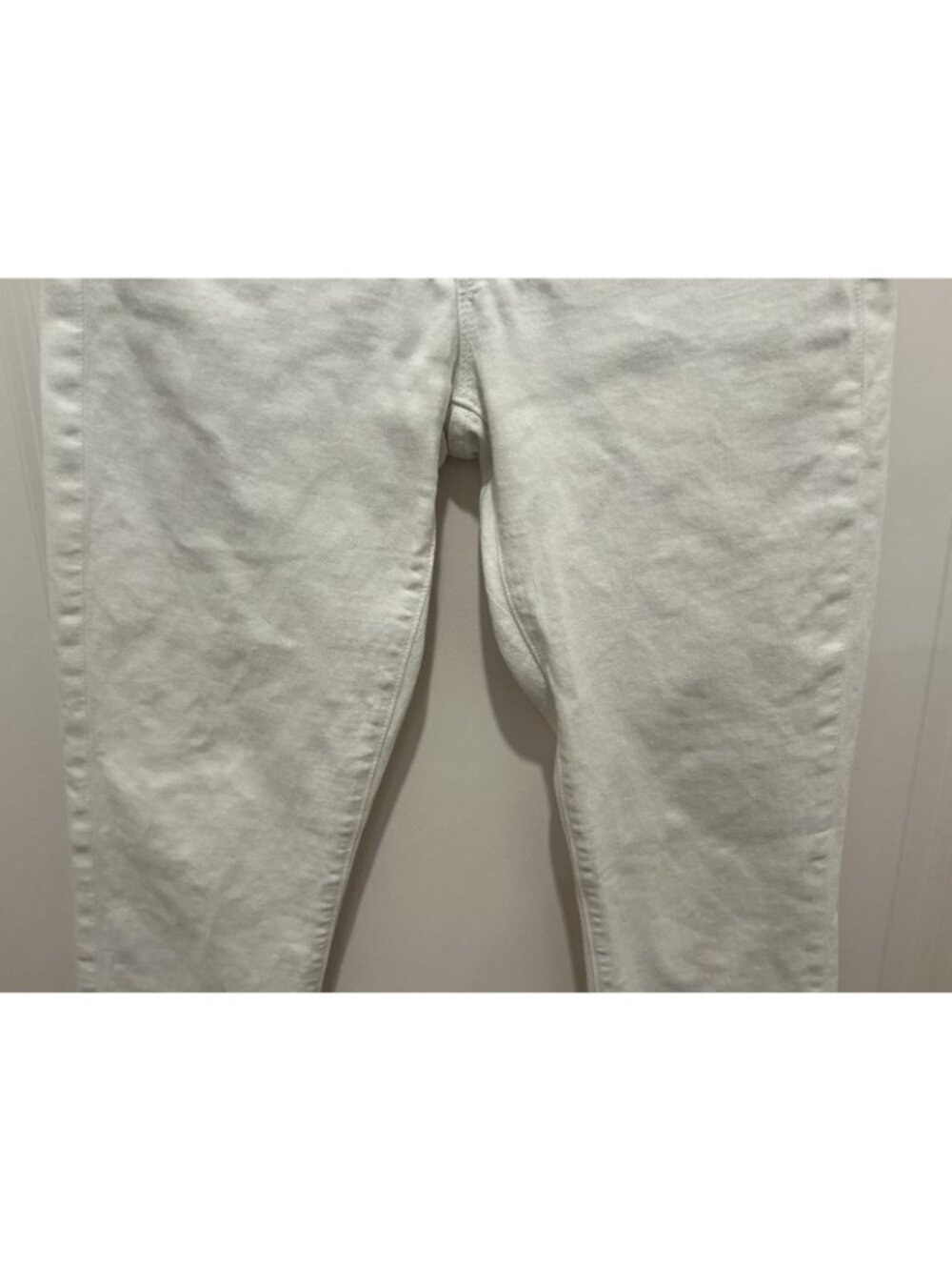 J. Crew White Jean Size 30 Women’s White 9” Mid-Rise Skinny Fit - Picture 3 of 11